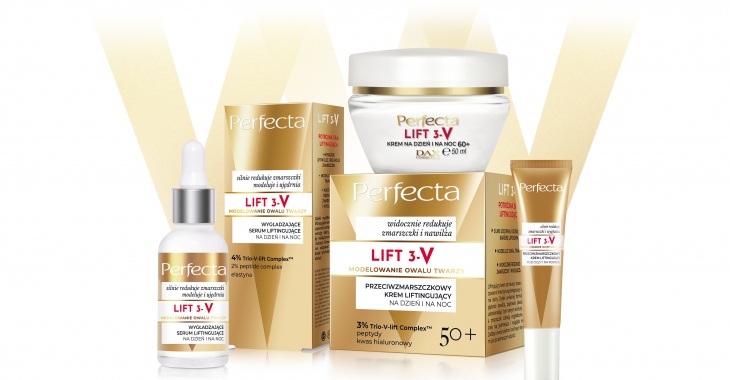 Odkryj potrójną siłę liftingującą PERFECTA LIFT 3-V Odkryj potrójną siłę liftingującą PERFECTA LIFT 3-V