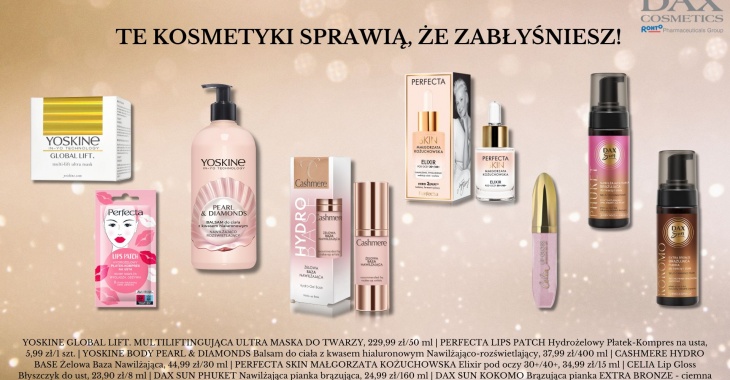 Te kosmetyki sprawią, że zabłyśniesz! Te kosmetyki sprawią, że zabłyśniesz!