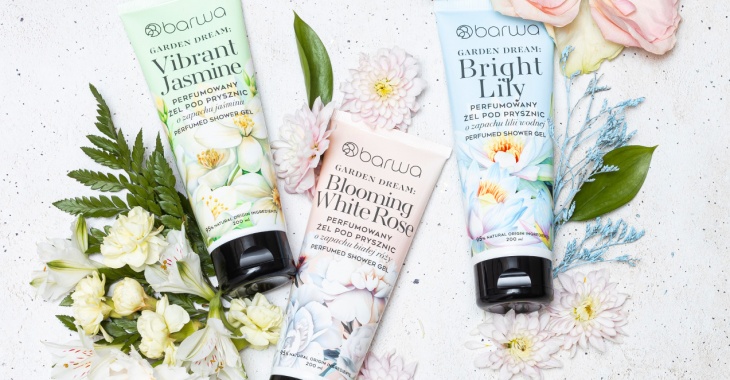 Skóra otulona kwiatami z Garden Dream od Barwa Cosmetics Skóra otulona kwiatami z Garden Dream od Barwa Cosmetics
