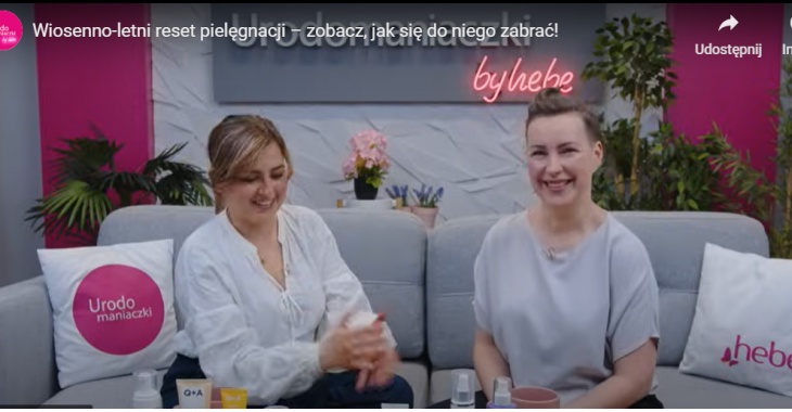 Wiosenno-letni reset w kosmetyczce – urodomaniaczki by hebe zdradzają, co zmienić w pielęgnacji skóry, gdy robi się ciepło Wiosenno-letni reset w kosmetyczce – urodomaniaczki by hebe zdradzają, co zmienić w pielęgnacji skóry, gdy robi się ciepło