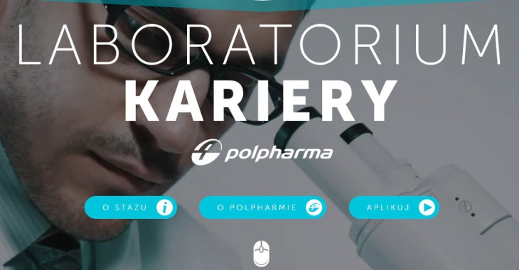 Laboratorium Kariery Polpharmy. Rusza I edycja programu stażowego Laboratorium Kariery Polpharmy. Rusza I edycja programu stażowego