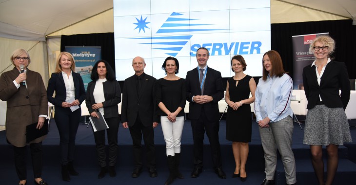 Debata "Partnerzy polskiej gospodarki” w Servier Debata "Partnerzy polskiej gospodarki” w Servier