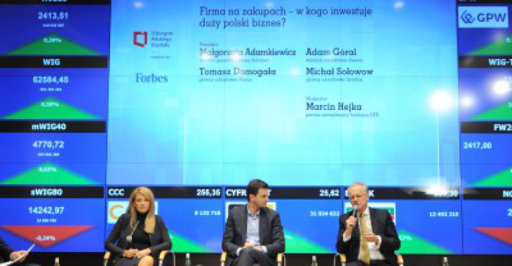 Małgorzata Adamkiewicz na II Kongresie Polskiego Kapitału Małgorzata Adamkiewicz na II Kongresie Polskiego Kapitału