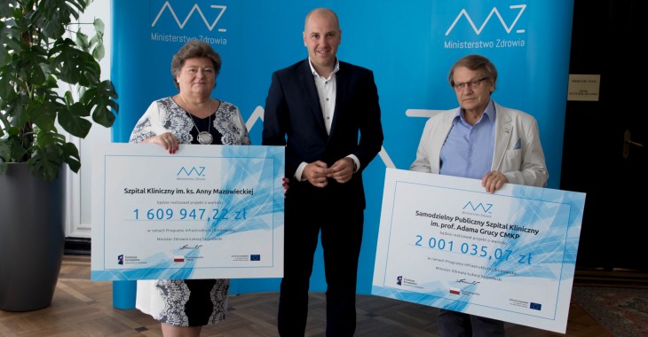 Dwa szpitale na Mazowszu z unijnym dofinansowaniem Dwa szpitale na Mazowszu z unijnym dofinansowaniem