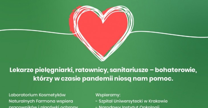 Farmona z pomocą służbie zdrowia