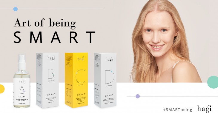 Kosmetyki Hagi SMART z kampanią marketingową subko&co Kosmetyki Hagi SMART z kampanią marketingową subko&co