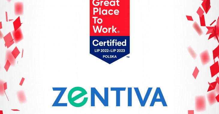Zentiva Polska z certyfikatem Great Place To Work Zentiva Polska z certyfikatem Great Place To Work