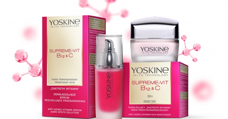 YOSKINE SUPREME-VIT B12 & C – odmładzająca moc różowej witaminy! YOSKINE SUPREME-VIT B12 & C – odmładzająca moc różowej witaminy!
