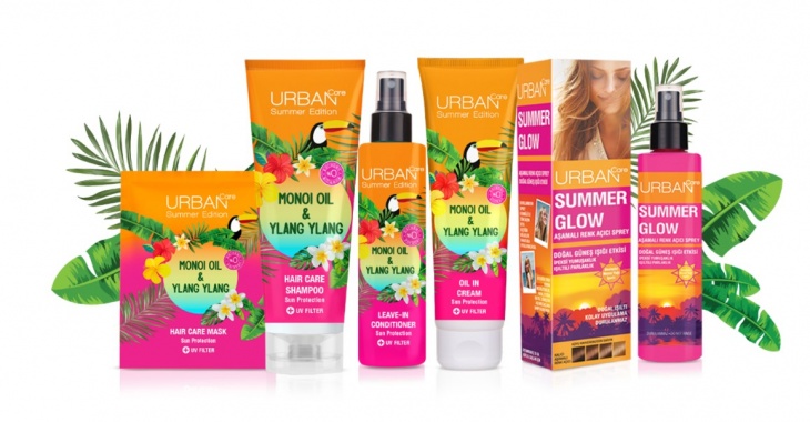 Letnia edycja limitowana - seria do pielęgnacji włosów Monoi & Ylang Ylang od marki Urban Care Letnia edycja limitowana - seria do pielęgnacji włosów Monoi & Ylang Ylang od marki Urban Care